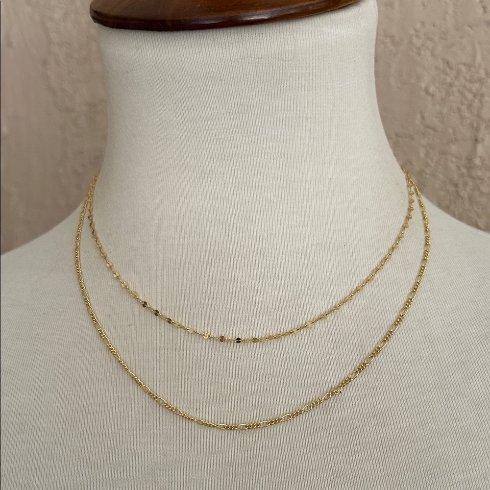 Argento Vivo Double Fine Chains